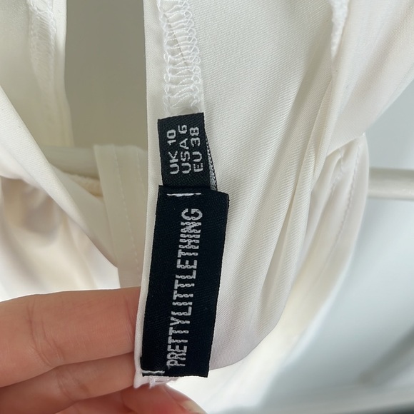 White ribbed crop tank top PLT - Picture 9 of 10